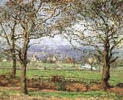 Camille Pissarro Park view oil painting